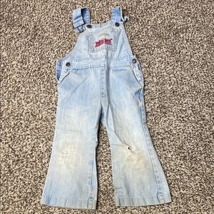 Vintage Levi's Blue Denim Overalls Classic Style